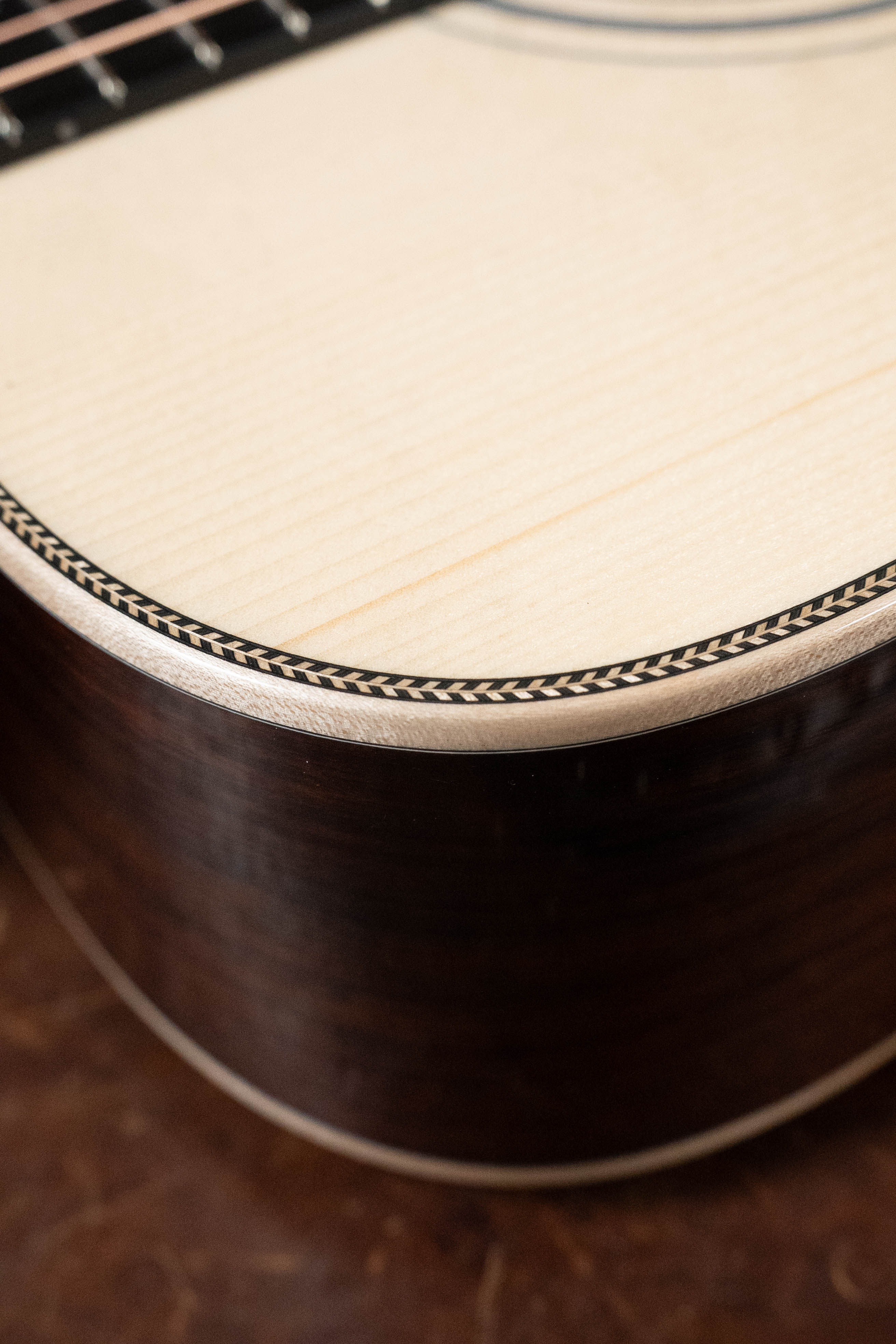 PRE-ORDER DEPOSIT ONLY *New 2026 Model* Boucher BG-52 Adirondack/Rosewood Bluegrass Goose Dreadnought Acoustic Guitar - Image 15