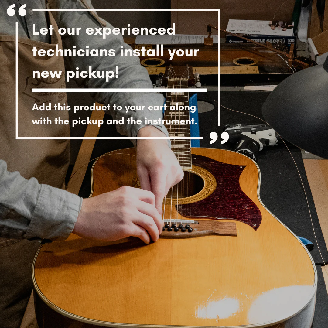 Professional Pickup Install - Advanced Pickup