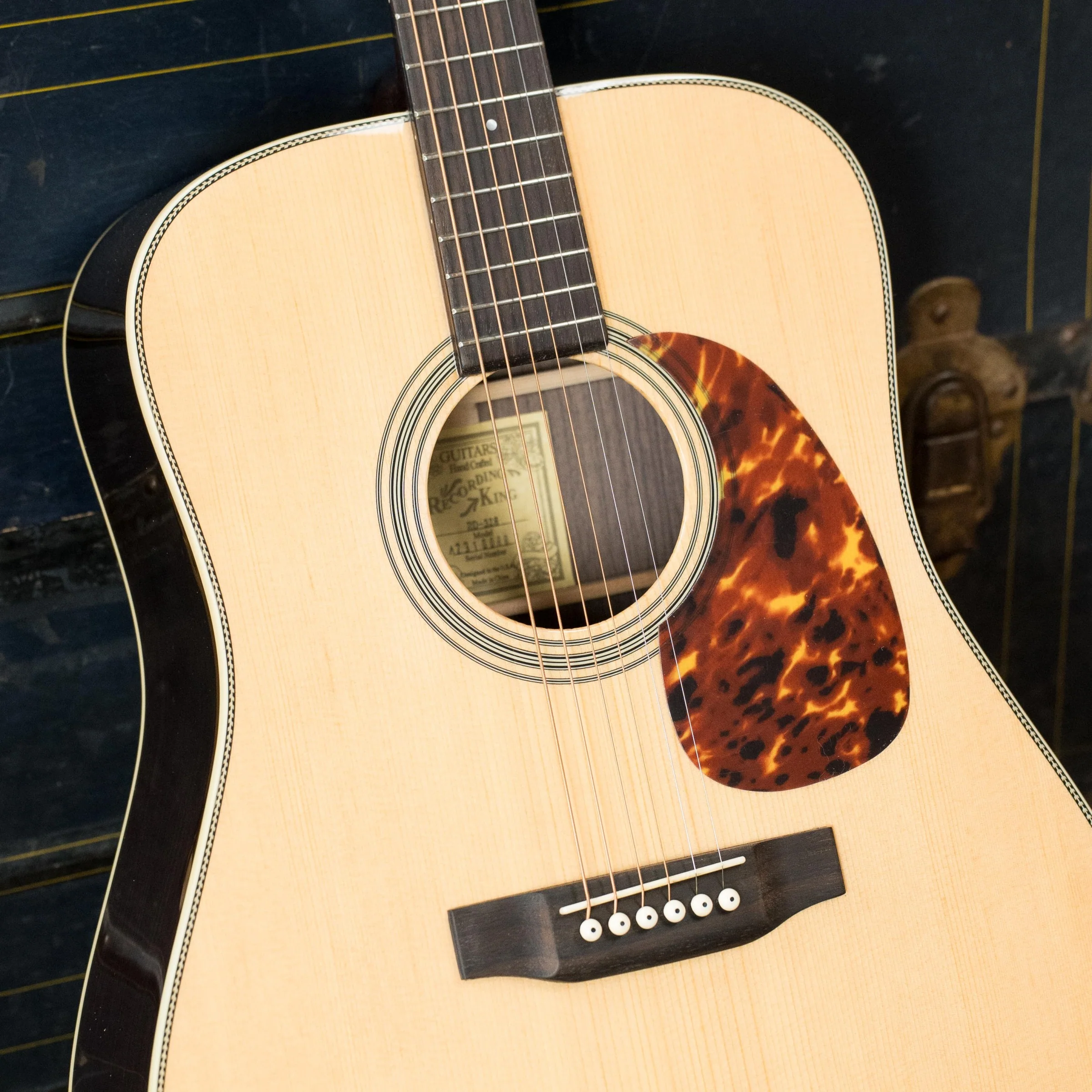 Recording King RD-328 Aged Adirondack Top/Rosewood Dreadnaught Acoustic Guitar #0882