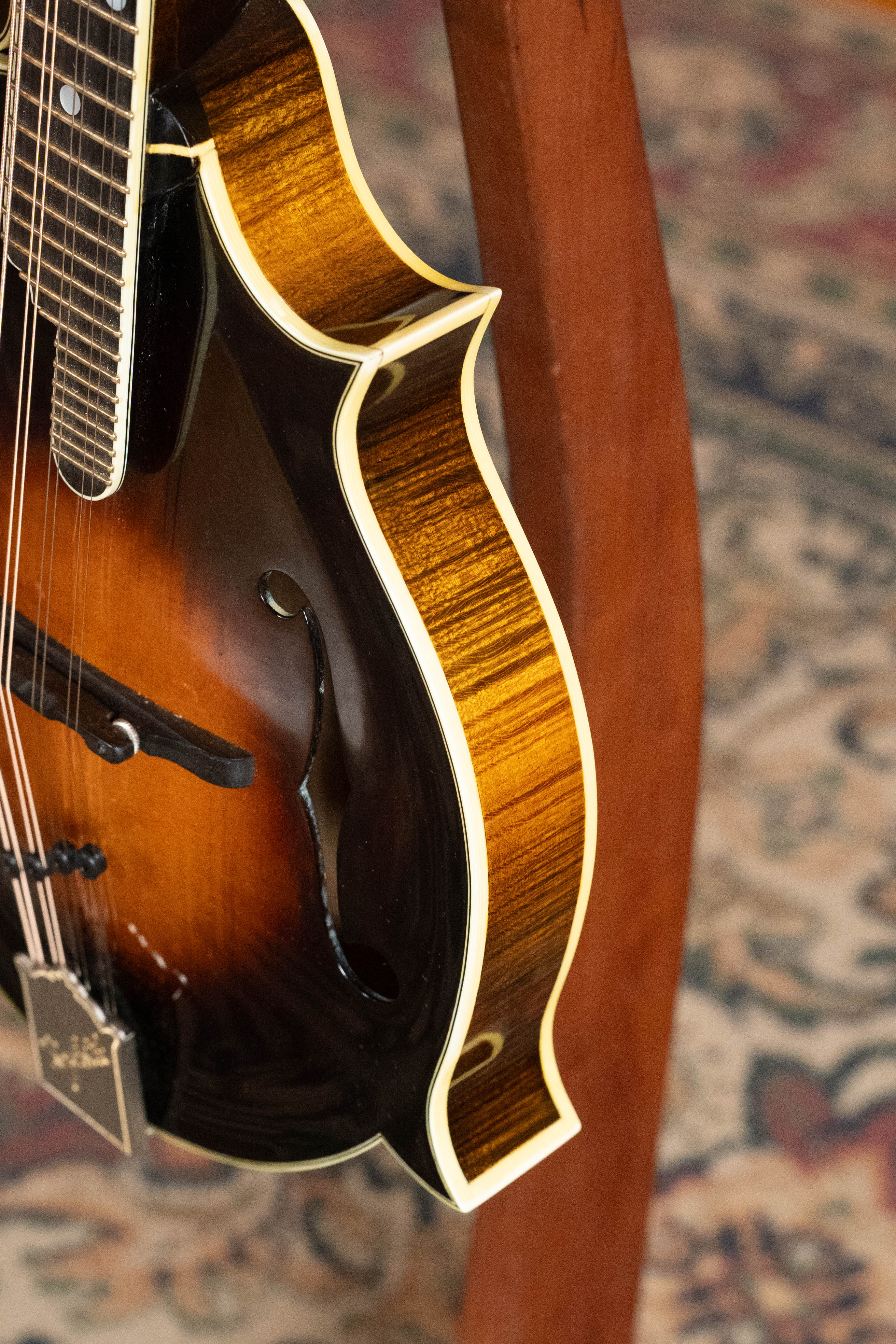Rychlik Aged Adirondack/Sugar Maple Sunburst F-Style Mandolin #006 - Image 10