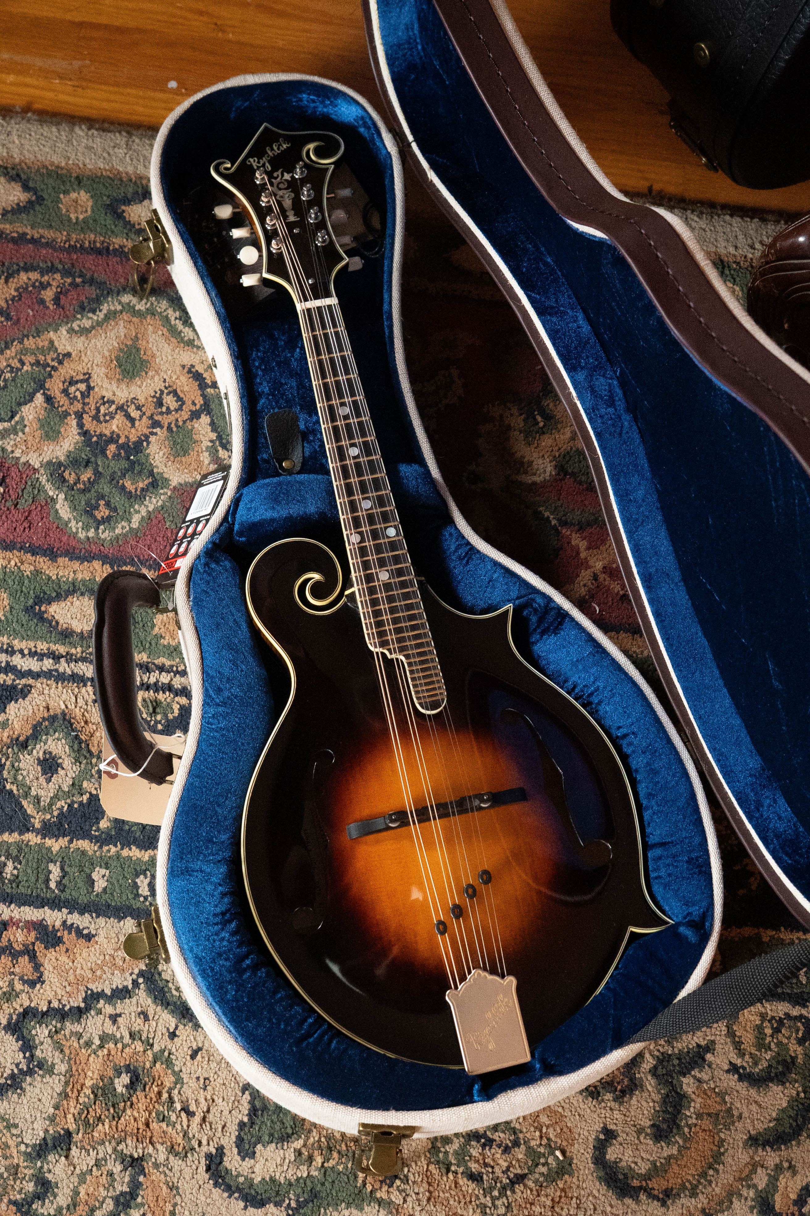 Rychlik Aged Adirondack/Sugar Maple Sunburst F-Style Mandolin #006 - Image 17