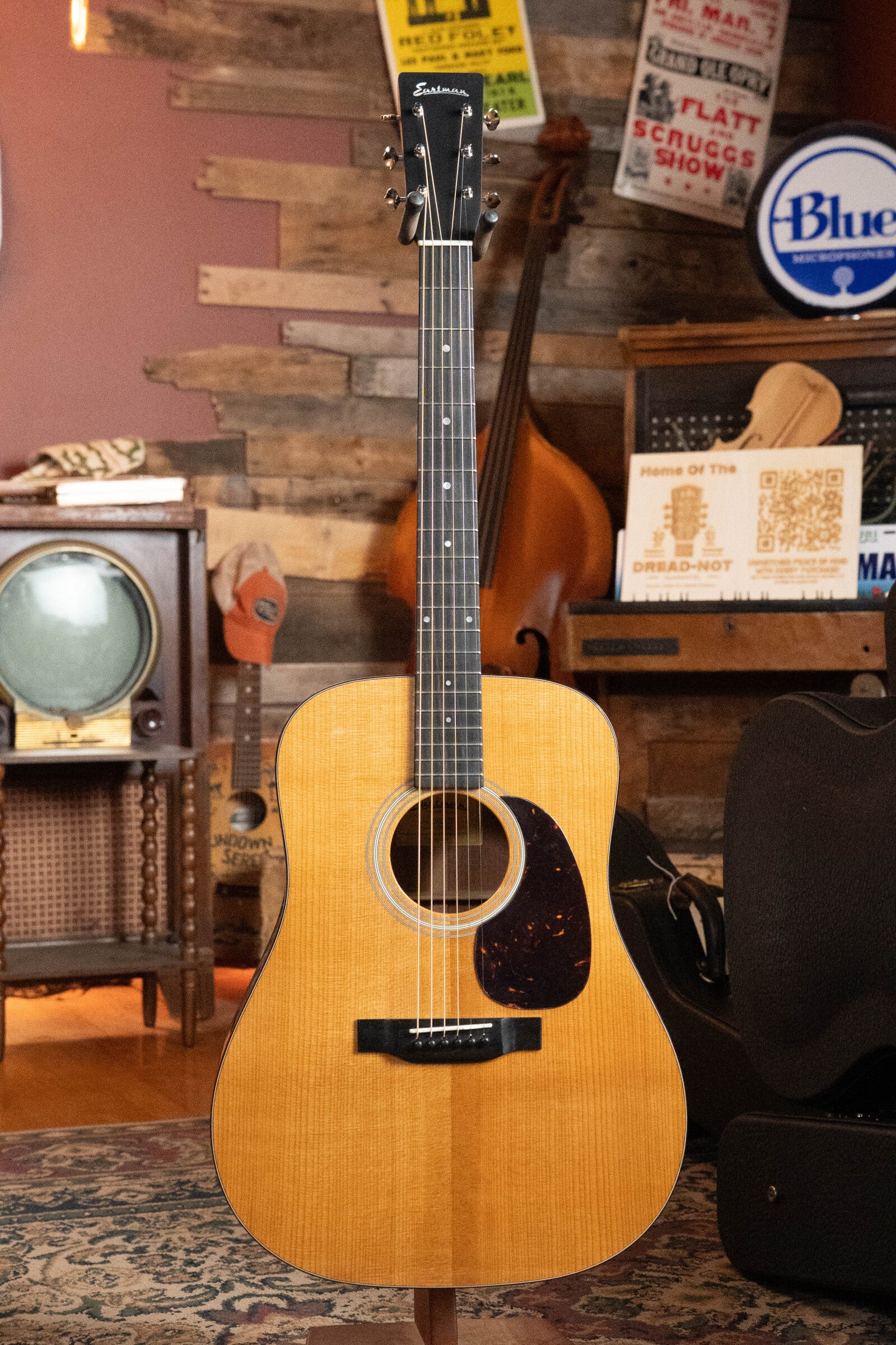 Eastman E10D-TC Thermo-Cured Adirondack Spruce/Mahogany Dreadnought Acoustic Guitar #6263 - Image 6