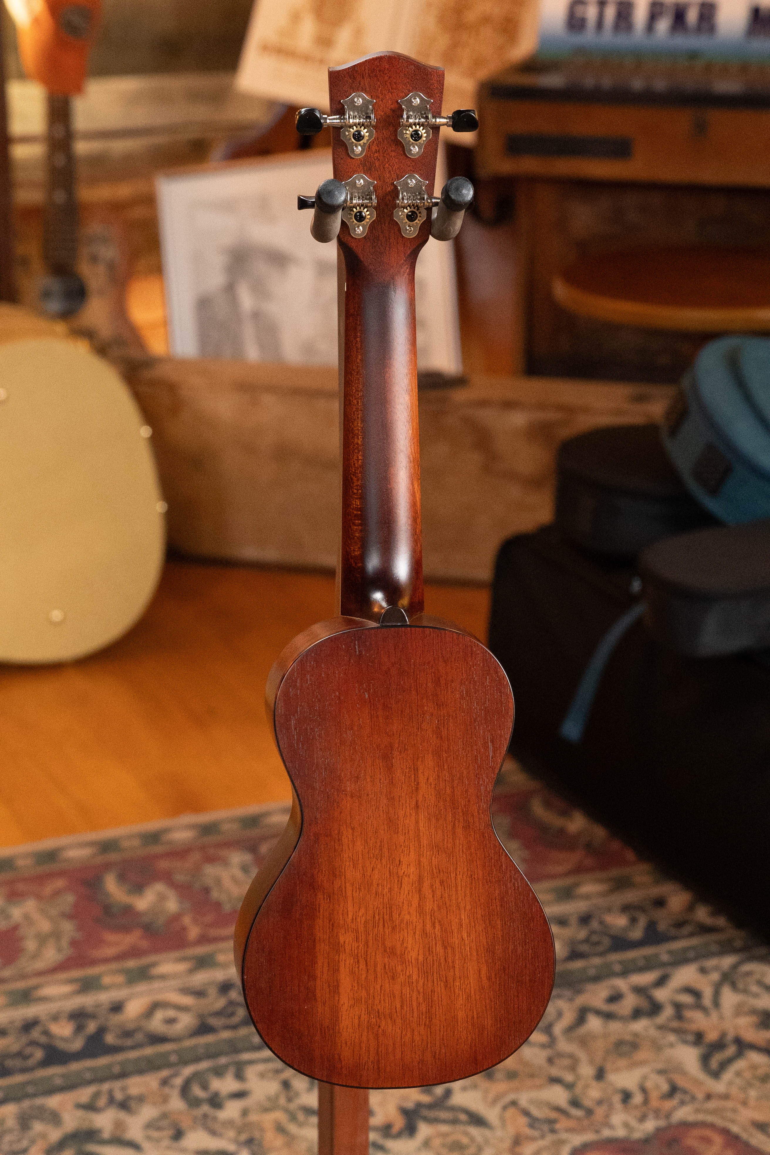 Eastman EU1-S All Mahogany Soprano Ukulele #7713 - Image 8