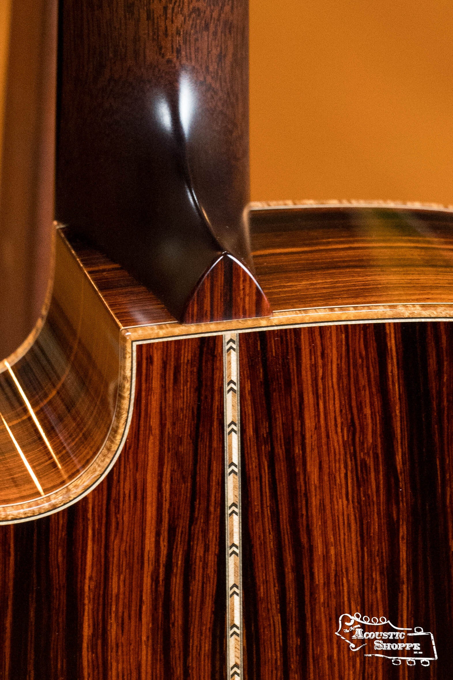 Bourgeois *Custom* Build LSDBS-OM Dana Bourgeois Signature Adirondack/Cocobolo Orchestra Model Cutaway Acoustic Guitar - Image 15