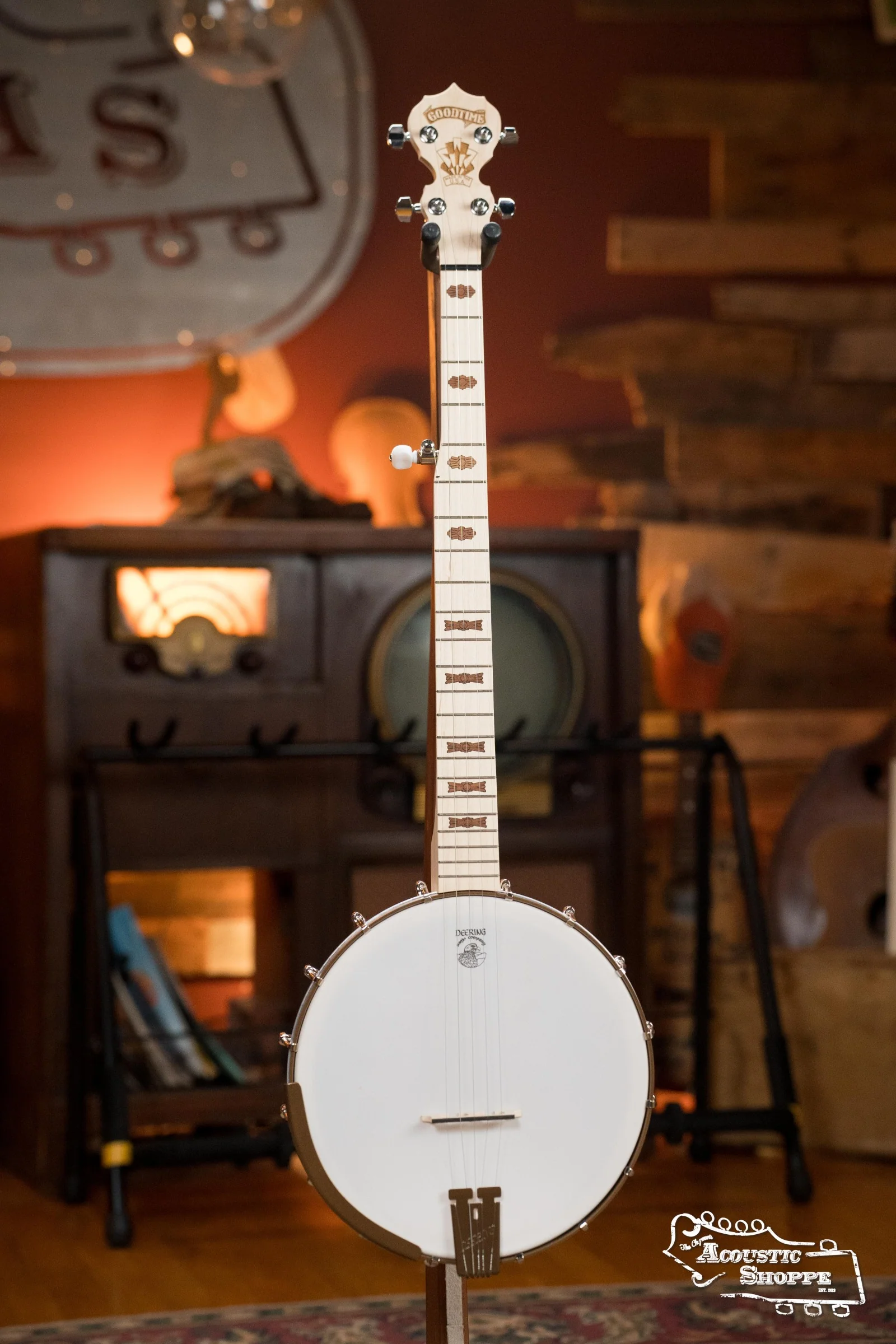 Deering Goodtime Deco 5-String Banjo #52407 - Image 3