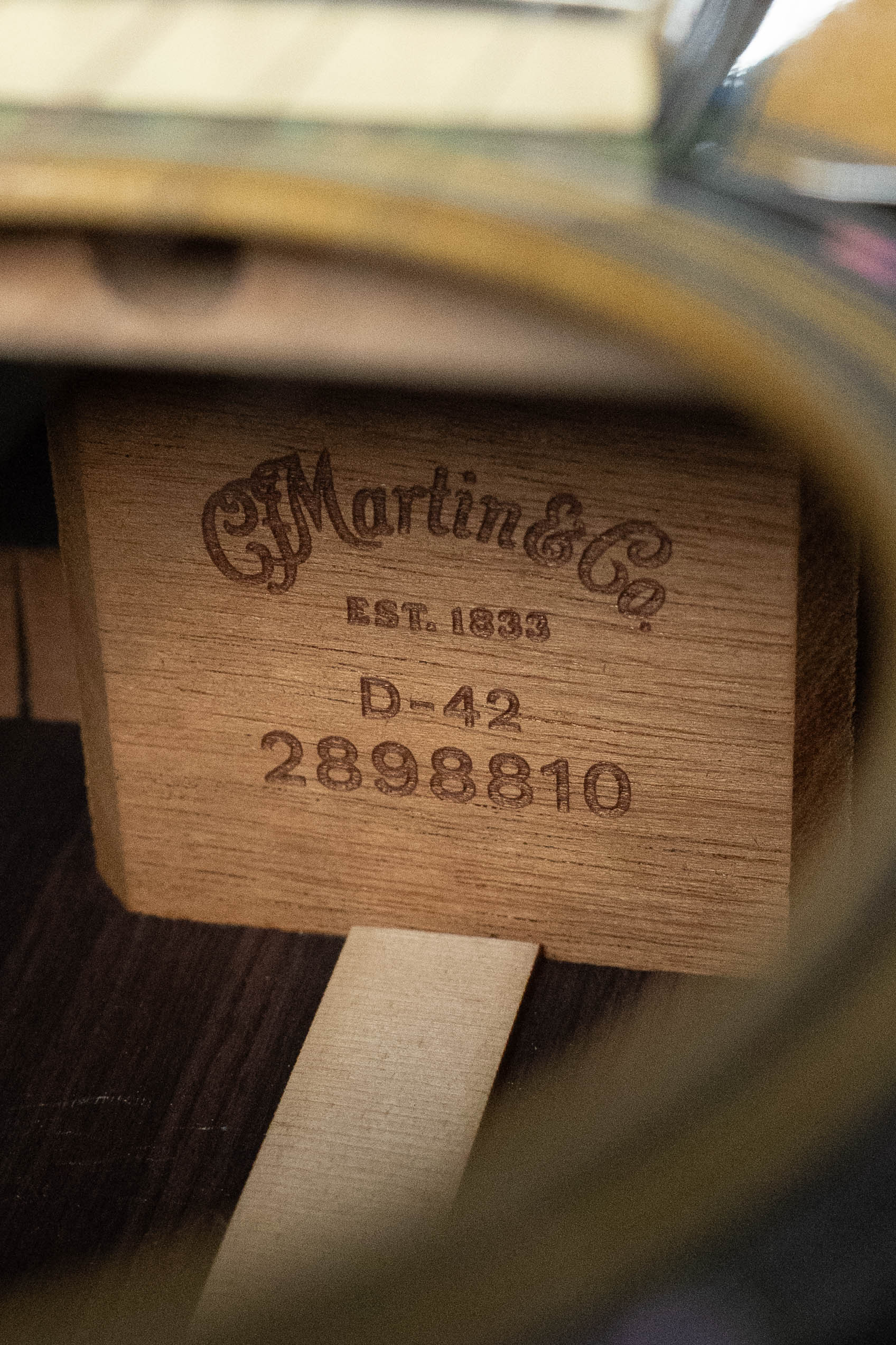 *Dread-Not Certified Used* Martin D-42 Spruce/East Indian Rosewood Dreadnought Acoustic Guitar #8810 - Image 5