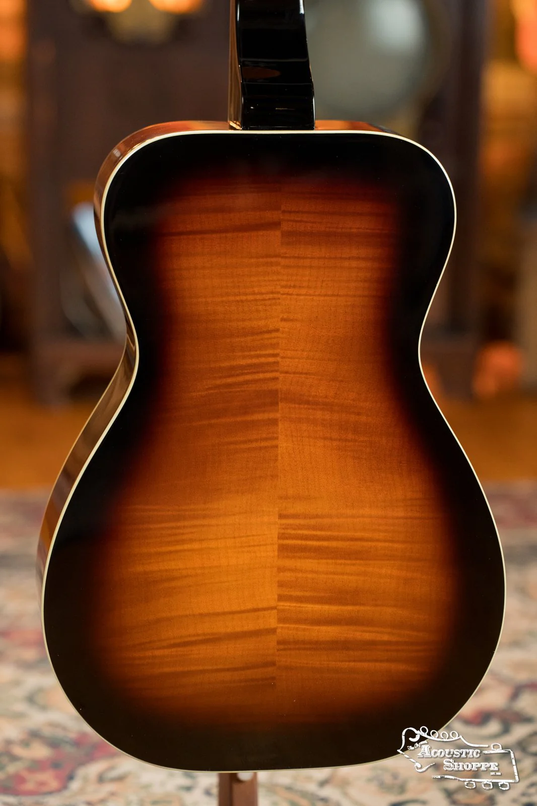 Recording King RR-75PL-SN Phil Leadbetter Signature All Flamed Maple Resonator Guitar #0248 - Image 10