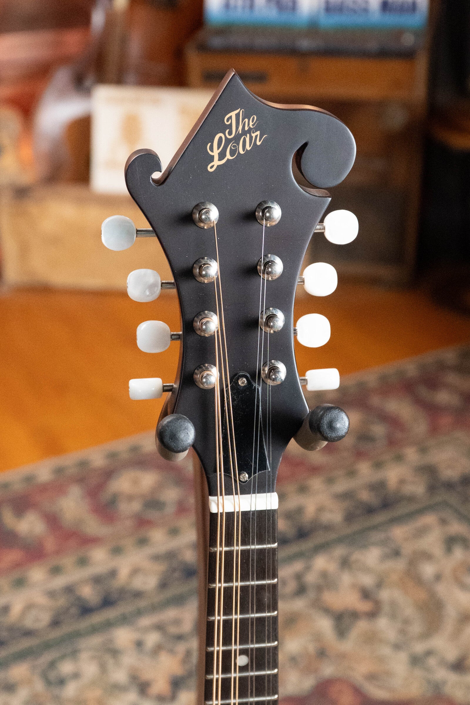 The Loar LM-310F-BRB Honey Creek F-Style Brownburst Mandolin #0069 - Image 6