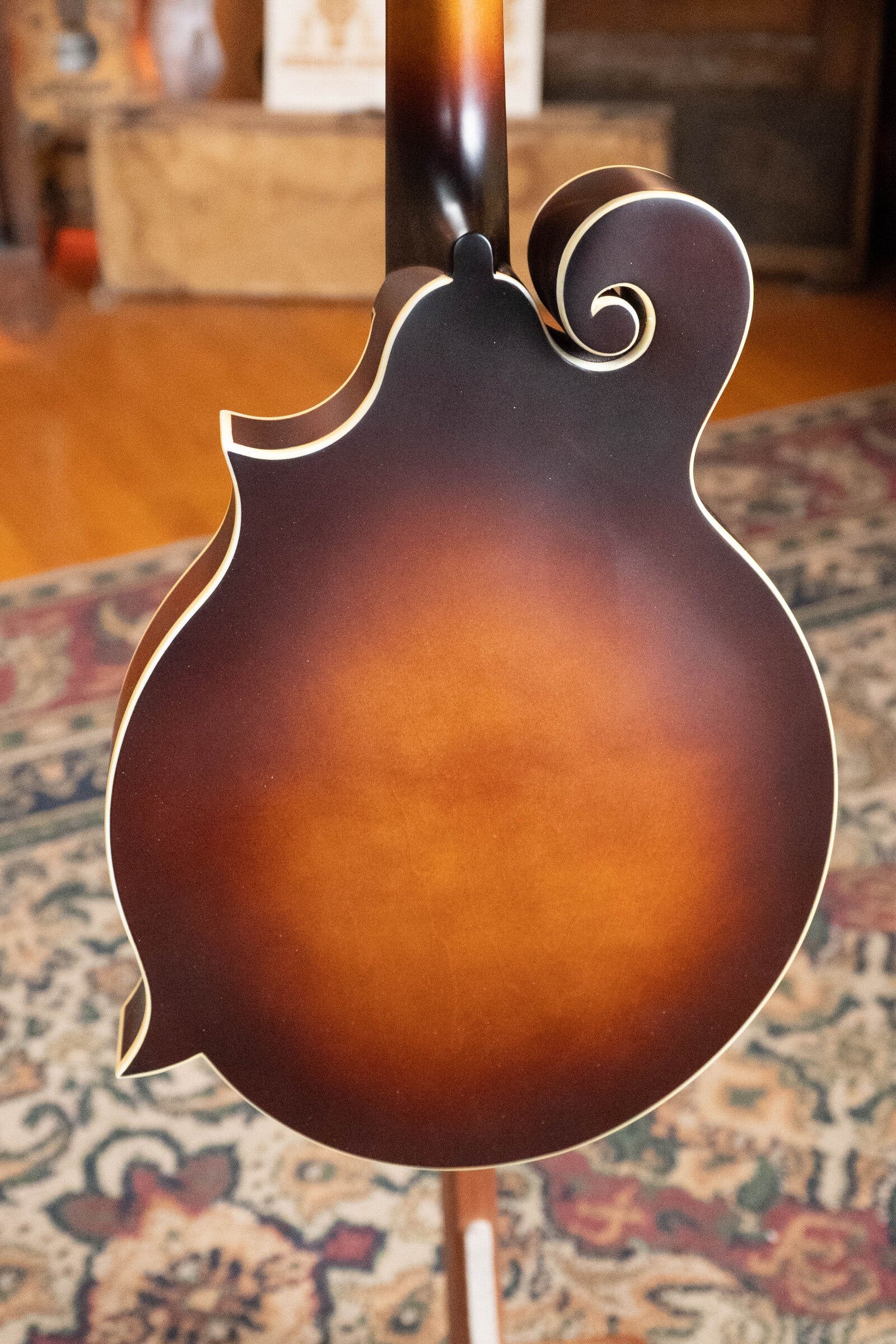 The Loar LM-310FE-BRB "Honey Creek" F-Style Brownburst Mandolin w/Pickup #0072 - Image 7