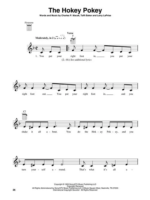 Kids' Songs for Ukulele (HL125421) - Image 3