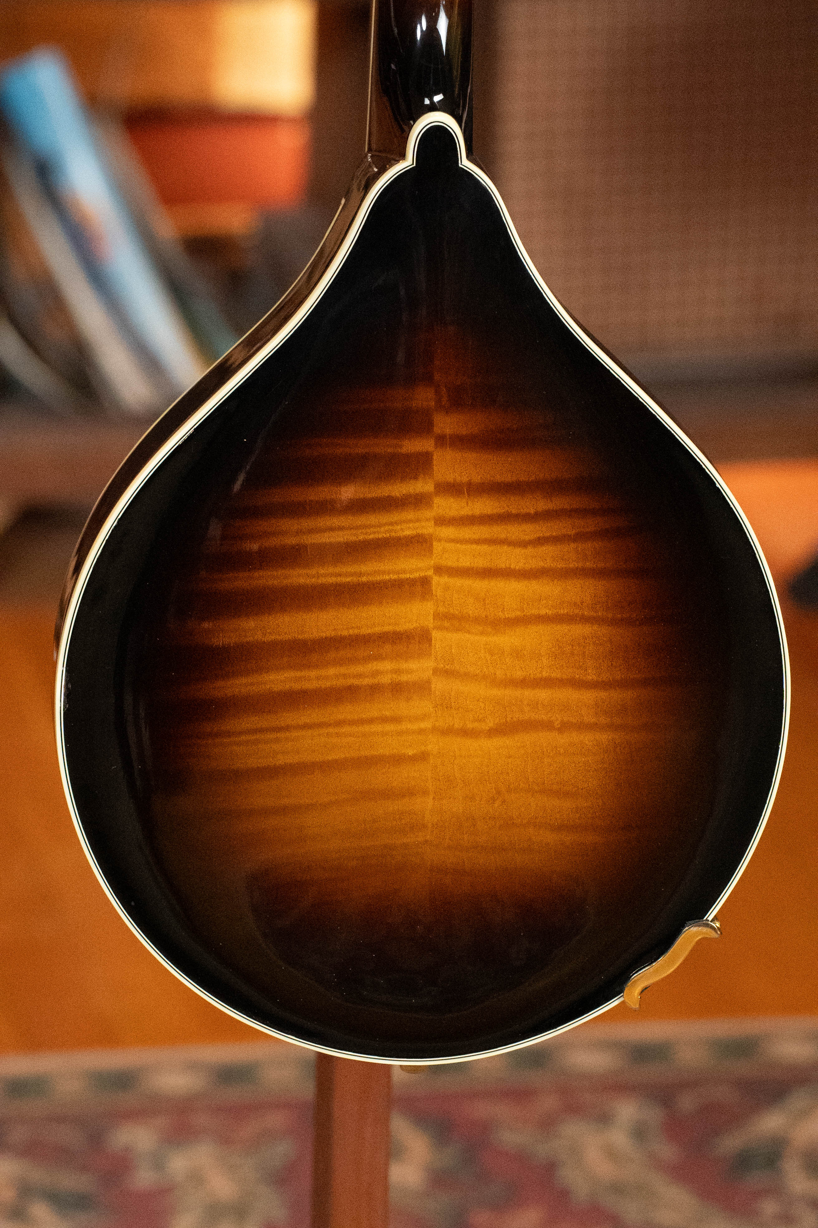 (Used) 2016 Weber Fern Red Spruce/Flamed Maple A-Style Mandolin #2801 - Image 11