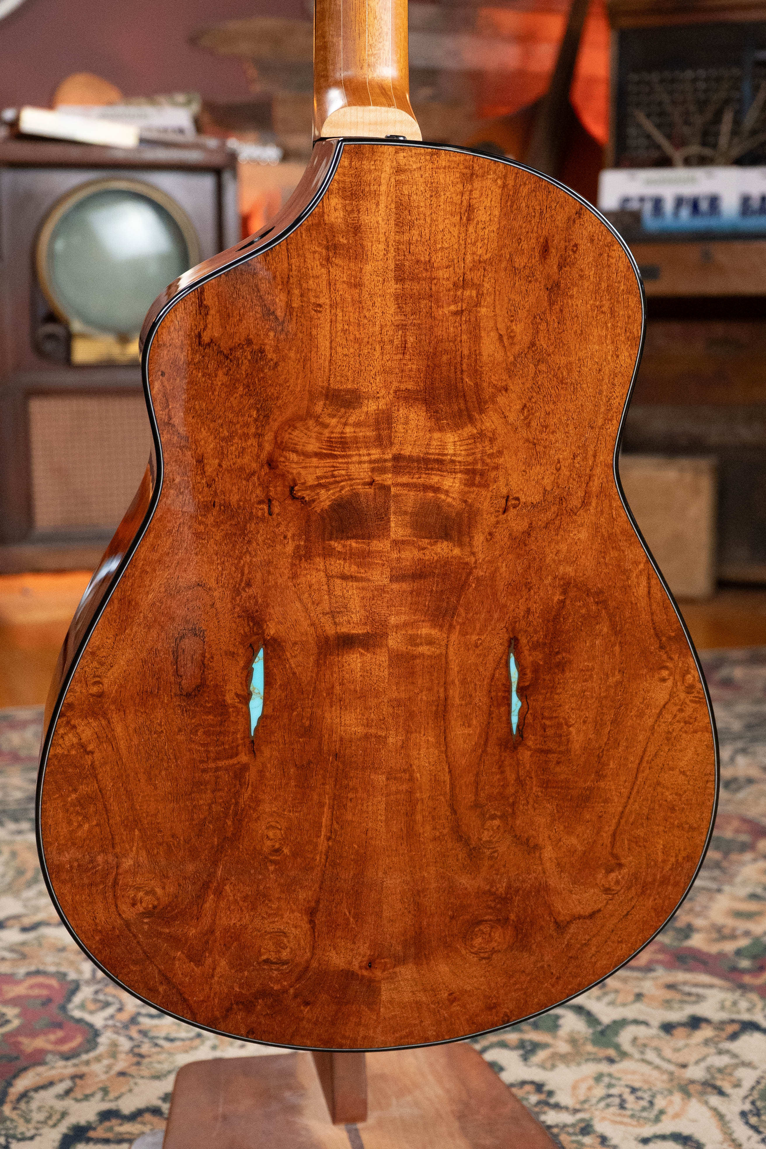 (Used) 2022 Lame Horse Big Hoss Alpine/Mesquite Beveled Edged Grand Auditorium Acoustic Guitar #3674 - Image 7