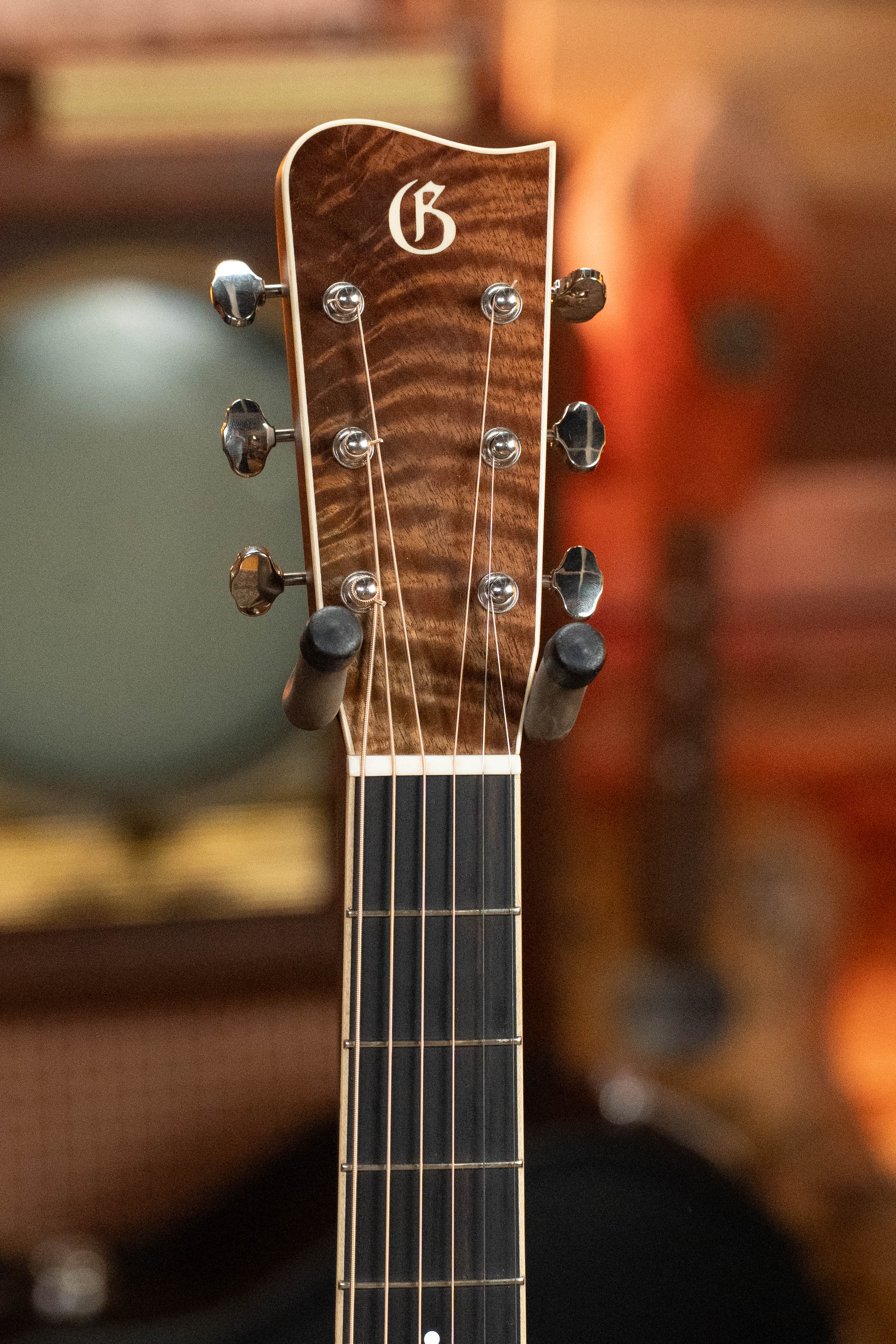 (Used) 2023 Gallagher GA-50 Sitka/Walnut Dreadnought Acoustic Guitar #4056 - Image 8