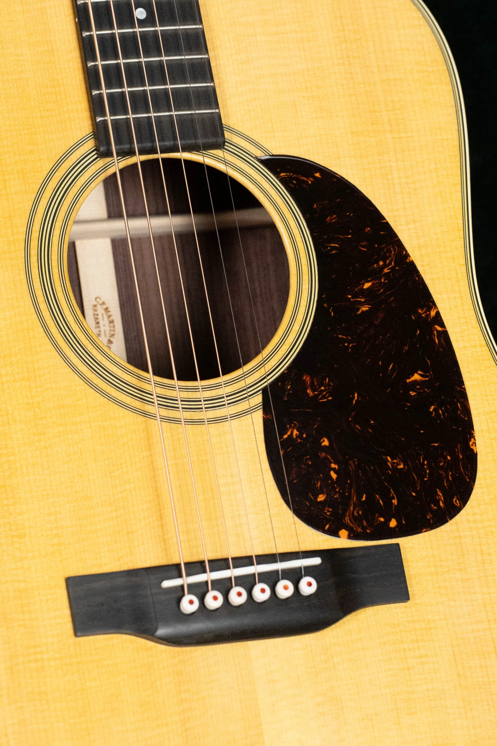 (Used) 2023 Martin D-28 Sitka/Rosewood Satin Dreadnought Acoustic Guitar #2573 - Image 3