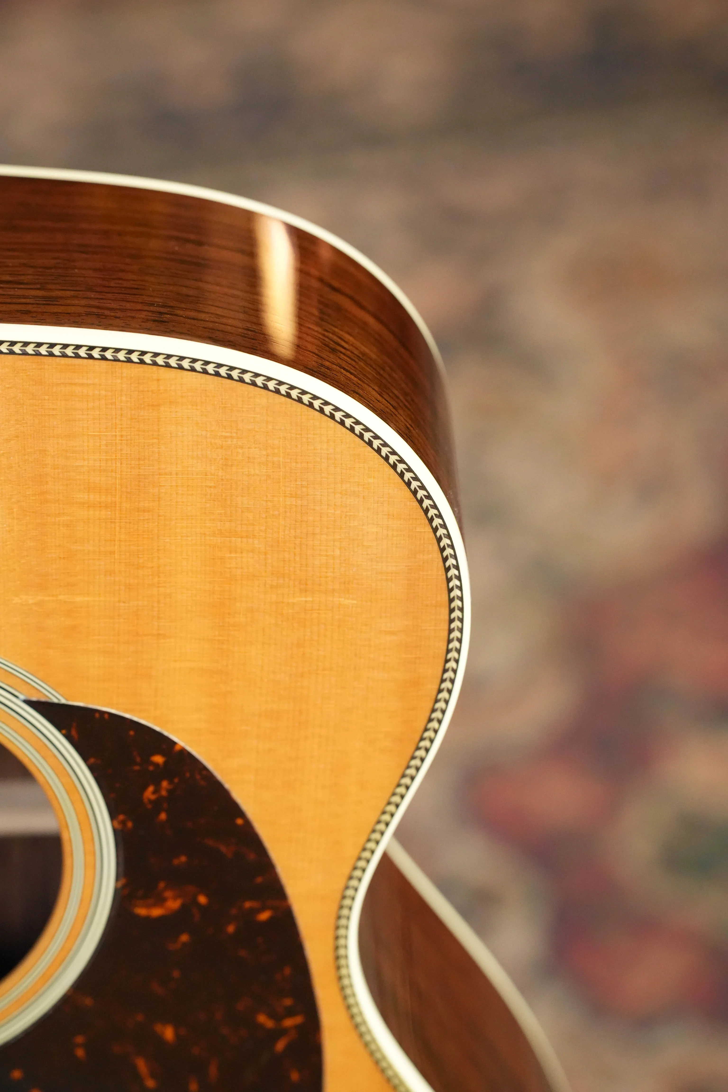 (Used) Martin OOO-28 Gloss Spruce/Rosewood OOO Acoustic Guitar #2078 - Image 9