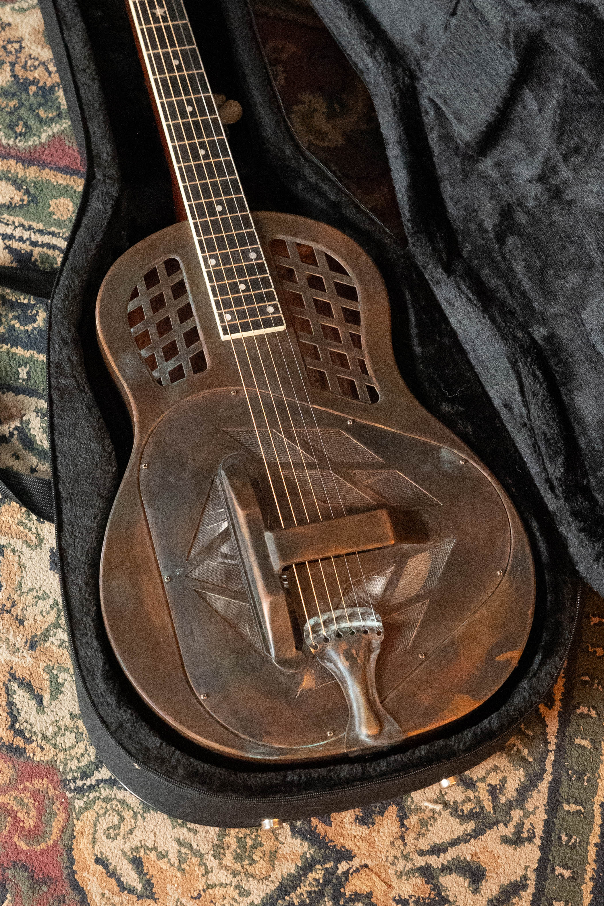 (Used) Republic Tricone Metal Square-neck Guitar - Image 14