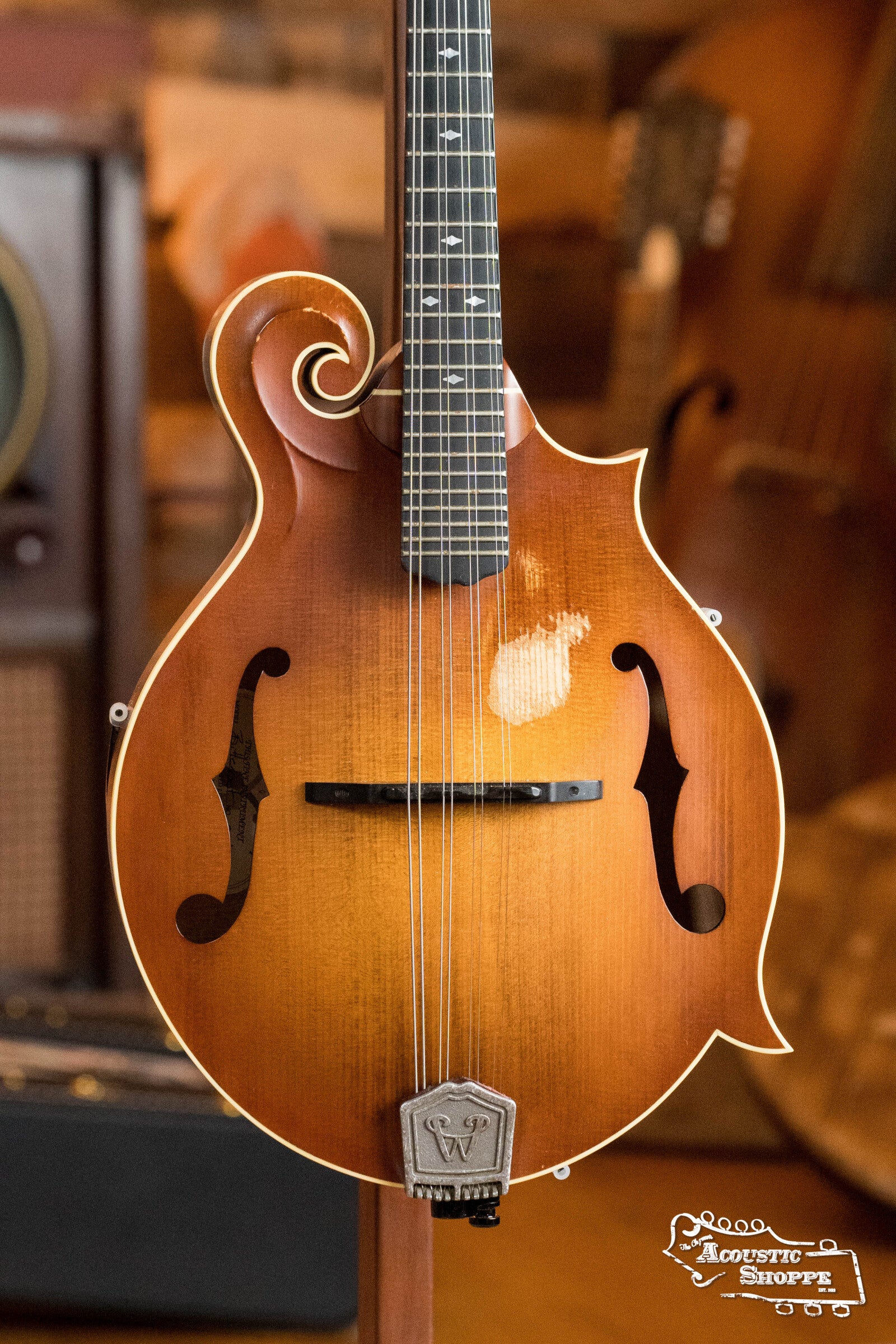 (Used) 2009 Weber Bitterroot F-Style Mandolin #6208 - Image 4