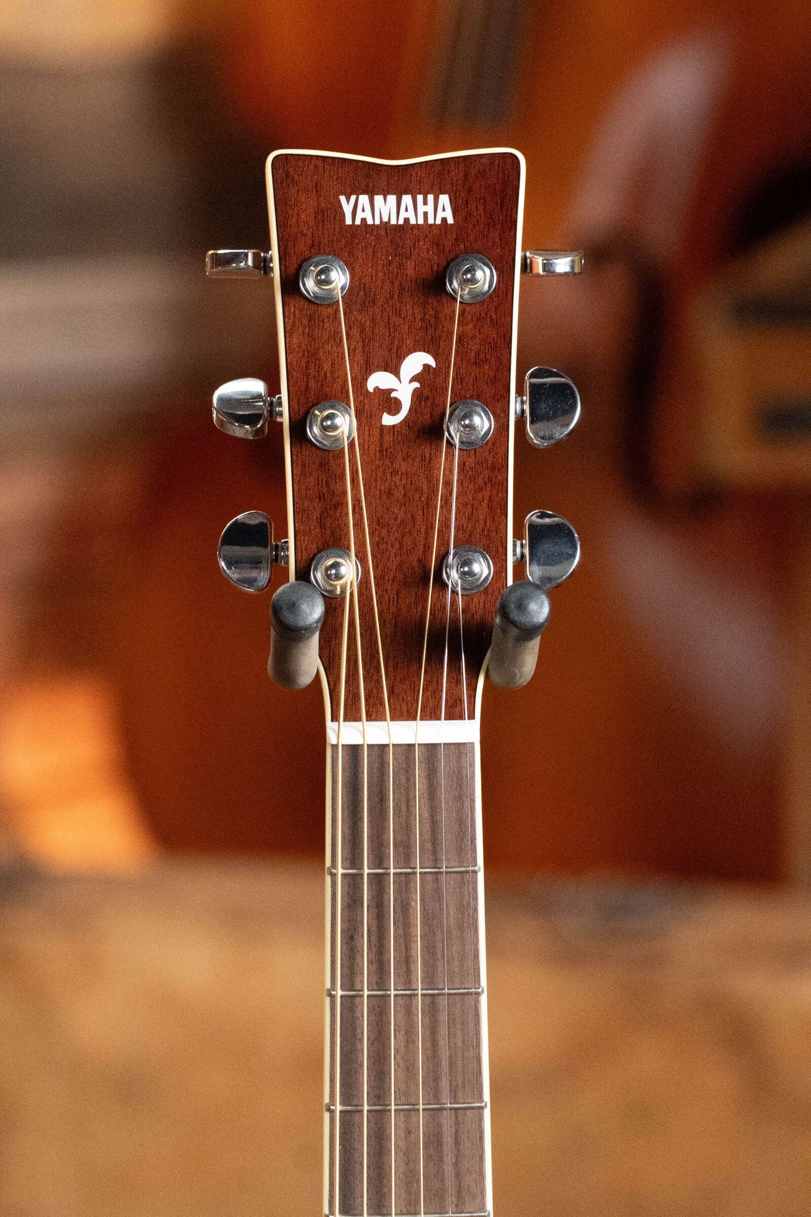 Yamaha FG830 TBS Spruce/Rosewood Tobacco Brown Sunburst Dreadnought Acoustic Guitar #0468 - Image 9