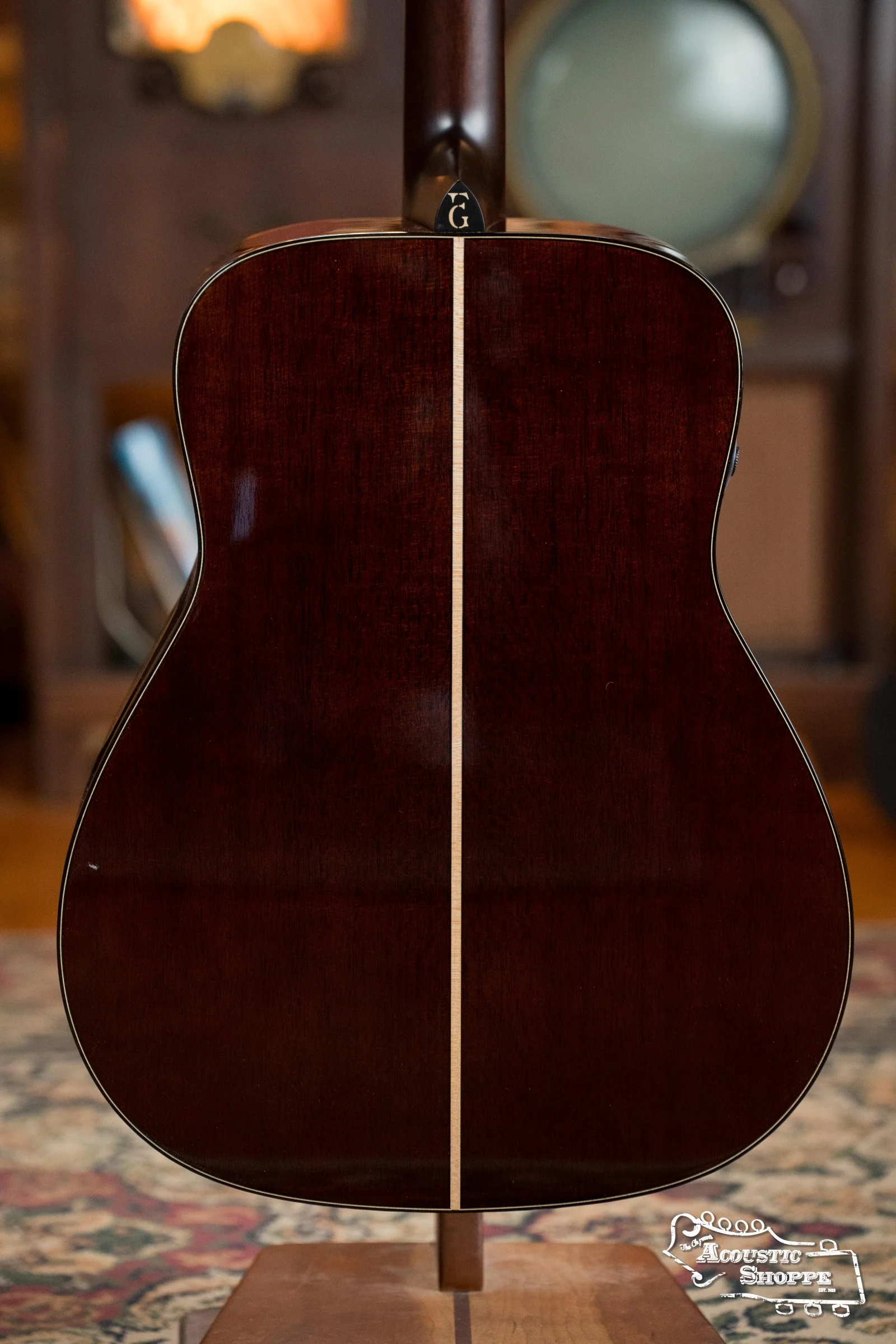 Yamaha FG9 MX Adirondack/Mahogany Dreadnought Guitar w/Atmosfeel Pickup #060A - Image 13