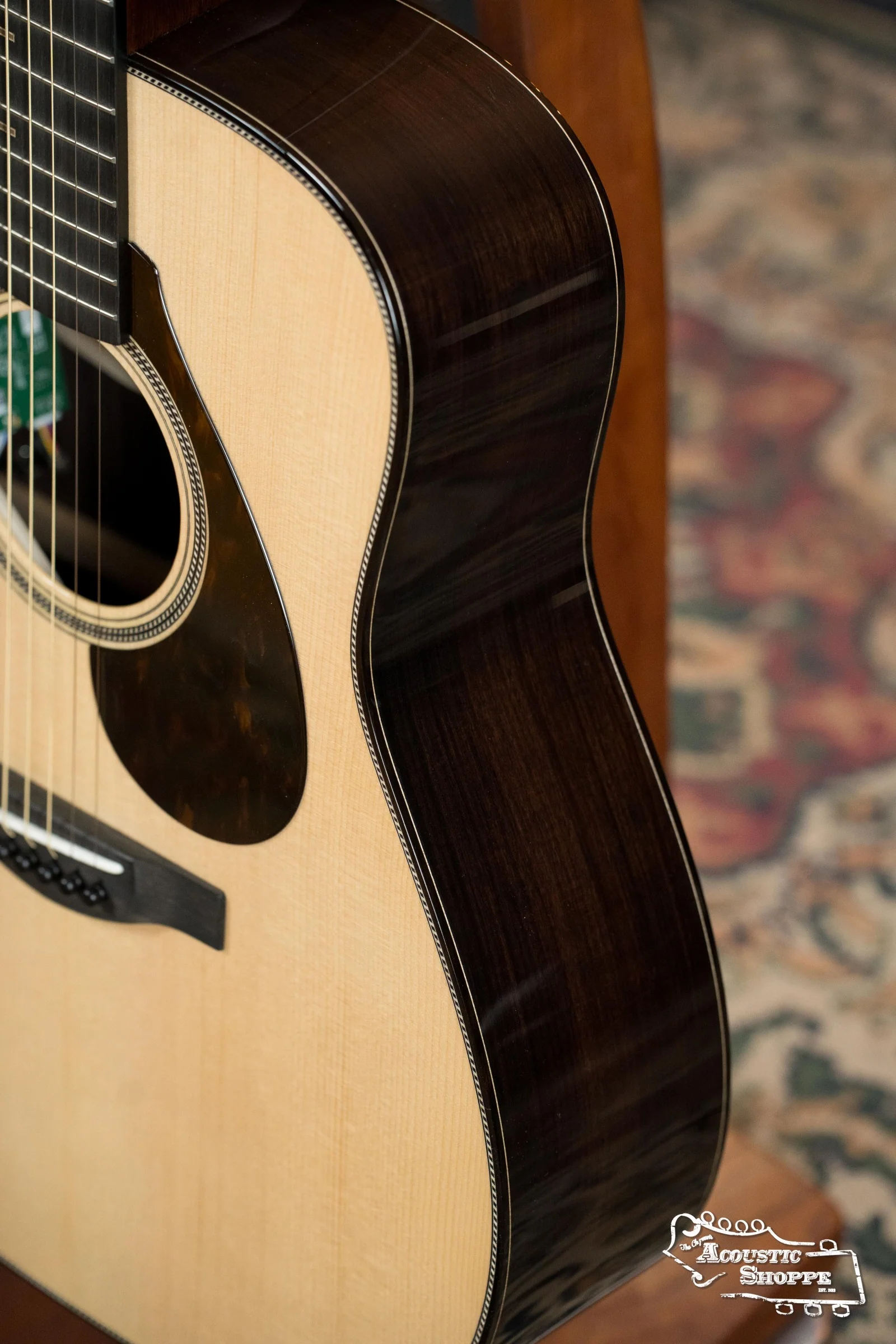 Yamaha FG9 RX Adirondack/Indian Rosewood Dreadnought Guitar w/Atmosfeel Pickup #044A - Image 10