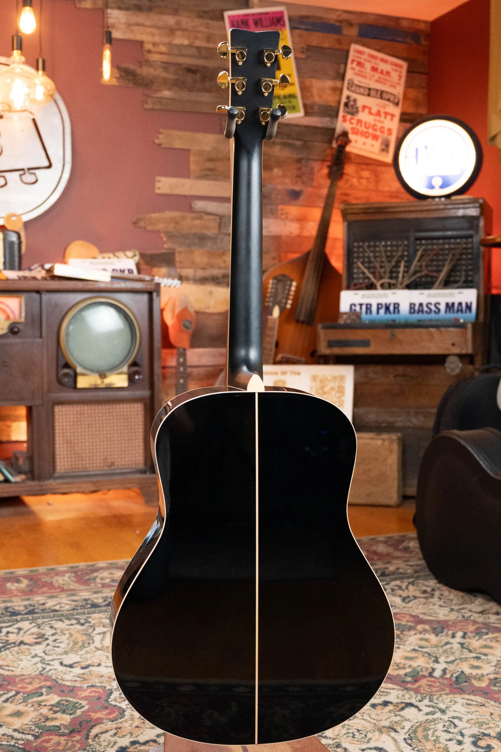 Yamaha LL16DRB ARE LL Series Engelmann/Rosewood Black Dreadnought Acoustic Guitar w/ SRT Zero Impact Pickup #0581 - Image 10