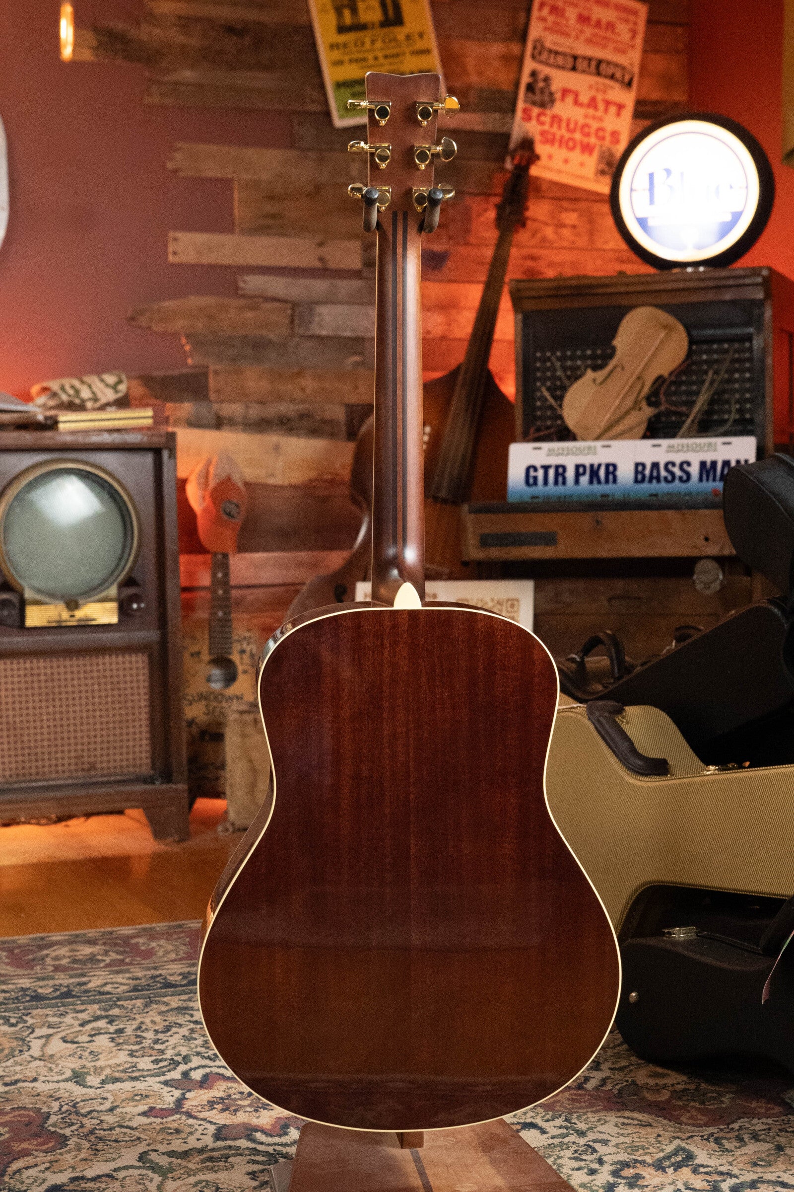 Yamaha LL6M ARE Engelmann/Mahogany Jumbo Guitar w/SRT Zero Impact Passive Piezo Pickup #0581 - Image 10
