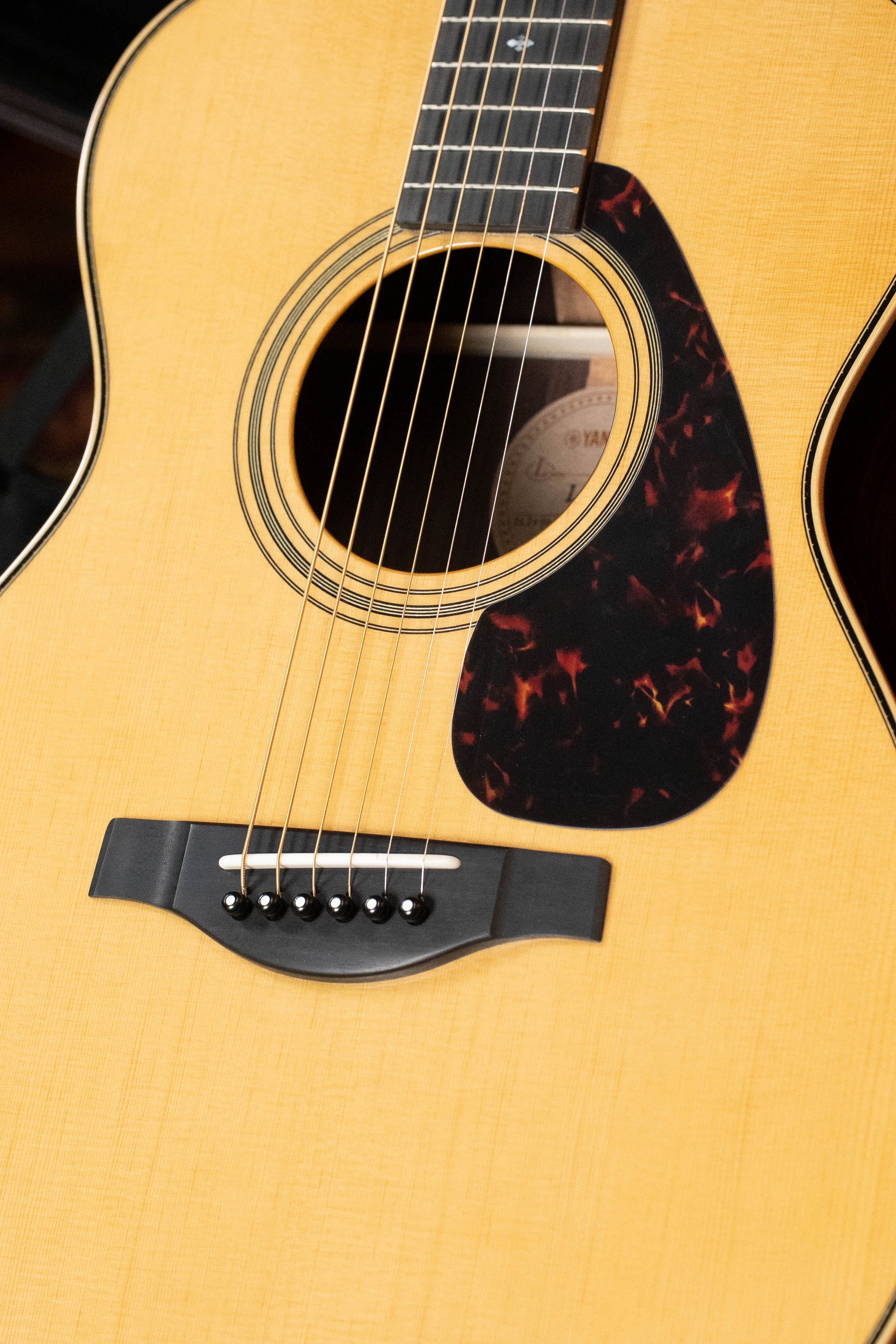 Yamaha LS26R Engelmann Spruce/Rosewood Concert Body Acoustic Guitar #090A - Image 3